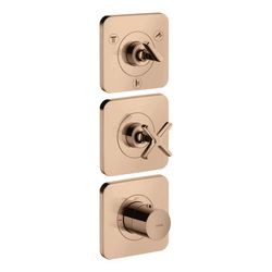 Hansgrohe AXOR Citterio E Thermostatmodul 380x120mm, UP, DN 20, für 3 Verbraucher, ... HANSGROHE-36704300 4011097905877 (Abb. 1)