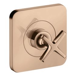 Hansgrohe AXOR Absperrventil Citterio E UP, 120x120mm, gerade, Polished Red Gold... HANSGROHE-36771300 4011097907512 (Abb. 1)