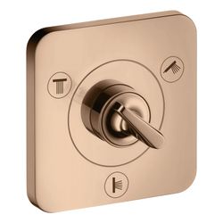 Hansgrohe AXOR Ab- und Umstellventil Citterio E Trio, Quattro 120x120mm, UP, DN 15,... HANSGROHE-36772300 4011097907666 (Abb. 1)