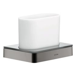 Hansgrohe AXOR Universal Softsquare Zahnputzbecher, Wandmontage, Metall/Glas, Polis... HANSGROHE-42834330 4011097828008 (Abb. 1)