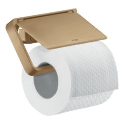 Hansgrohe AXOR Universal Softsquare Toilettenpapierhalter, Deckel, Brushed Bronze... HANSGROHE-42836140 4011097829319 (Abb. 1)