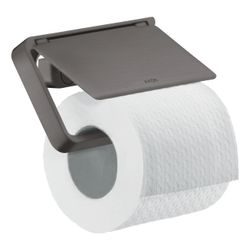 Hansgrohe AXOR Universal Softsquare Toilettenpapierhalter, Deckel, Brushed Black Ch... HANSGROHE-42836340 4011097829296 (Abb. 1)