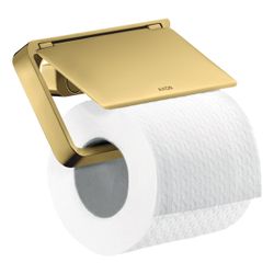 Hansgrohe AXOR Universal Softsquare Toilettenpapierhalter, Deckel, Polished Gold Op... HANSGROHE-42836990 4011097829494 (Abb. 1)