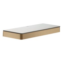 Hansgrohe AXOR Universal Softsquare Ablage 300mm, Sicherheitsglas, Brushed Bronze... HANSGROHE-42838140 4011097829579 (Abb. 1)