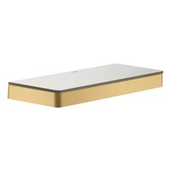 Hansgrohe AXOR Universal Softsquare Ablage 300mm, Sicherheitsglas, Brushed Gold Opt... HANSGROHE-42838250 4011097829616 (Abb. 1)