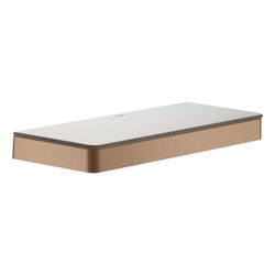 Hansgrohe AXOR Universal Softsquare Ablage 300mm, Sicherheitsglas, Brushed Red Gold... HANSGROHE-42838310 4011097829630 (Abb. 1)