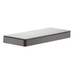 Hansgrohe AXOR Universal Softsquare Ablage 300mm, Sicherheitsglas, Brushed Black Ch... HANSGROHE-42838340 4011097829555 (Abb. 1)