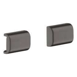 Hansgrohe AXOR Universal Softsquare Abdeckung für Reling, Brushed Black Chrome... HANSGROHE-42871340 4011097944784 (Abb. 1)