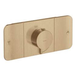 Hansgrohe AXOR One Thermostatmodul Unterputz, 30l/min, für 2 Verbraucher, Brushed B... HANSGROHE-45712140 4011097824307 (Abb. 1)