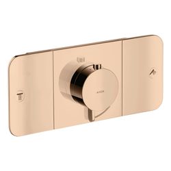 Hansgrohe AXOR One Thermostatmodul Unterputz, 30l/min, für 2 Verbraucher, Polished ... HANSGROHE-45712300 4011097824420 (Abb. 1)