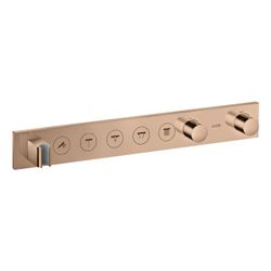Hansgrohe AXOR ShowerSolutions Thermostatmodul Select 670x90mm, Unterputz für 5 Ver... HANSGROHE-18358300 4059625168998 (Abb. 1)