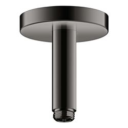 Hansgrohe AXOR ShowerSolutions Deckenanschluss 100mm, DN 15, G 1/2", Polished Black... HANSGROHE-26432330 4059625124123 (Abb. 1)