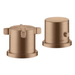Hansgrohe 2-Loch Thermostat AXOR Citterio E Wannenrandmontage, DN 15, Brushed Red G... HANSGROHE-36412310 4011097904740 (Abb. 1)