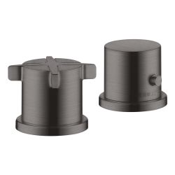 Hansgrohe 2-Loch Thermostat AXOR Citterio E Wannenrandmontage, DN 15, Brushed Black... HANSGROHE-36412340 4011097904696 (Abb. 1)