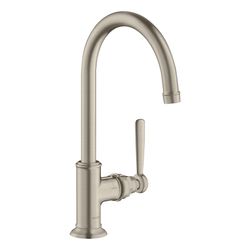 Hansgrohe AXOR Montreux Einhebel-Waschtischmischer 210mm, 5l/min, Hebelgriff, Ablau... HANSGROHE-16518820 4011097823249 (Abb. 1)