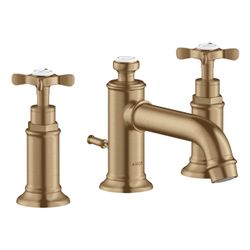 Hansgrohe AXOR Montreux 3-Loch Waschtischarmatur 30mm, 5l/min, Kreuzgriffen, Zugsta... HANSGROHE-16536140 4059625018248 (Abb. 1)