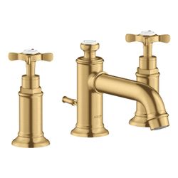 Hansgrohe AXOR Montreux 3-Loch Waschtischarmatur 30mm, 5l/min, Kreuzgriffen, Zugsta... HANSGROHE-16536250 4059625018262 (Abb. 1)