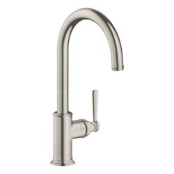 Hansgrohe AXOR Montreux Einhebel-Küchenmischer 260mm, 11l/min, Schwenkauslauf, Edel... HANSGROHE-16580800 4011097822891 (Abb. 1)