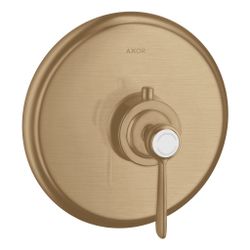 Hansgrohe AXOR Montreux Thermostat Unterputz, 43l/min, Hebelgriff, Brushed Bronze... HANSGROHE-16823140 4011097884219 (Abb. 1)
