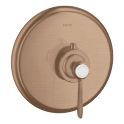 Hansgrohe AXOR Montreux Thermostat Unterputz, 43l/min, Hebelgriff, Brushed Red Gold... HANSGROHE-16823310 4011097884240 (Abb. 1)