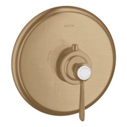 Hansgrohe AXOR Montreux Thermostat HighFlow Unterputz, 59l/min, Hebelgriff, Brushed... HANSGROHE-16824140 4011097884356 (Abb. 1)