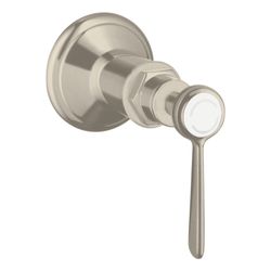 Hansgrohe AXOR Montreux Absperrventil Unterputz, Hebelgriff, DN 15/DN 20, Brushed N... HANSGROHE-16872820 4011097808277 (Abb. 1)