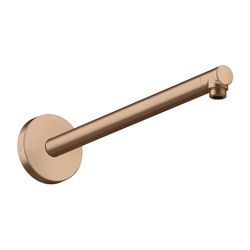 Hansgrohe AXOR ShowerSolutions Brausearm 390mm, G 1/2", Brushed Red Gold... HANSGROHE-26431310 4059625136386 (Abb. 1)