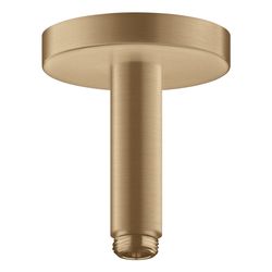 Hansgrohe AXOR ShowerSolutions Deckenanschluss 100mm, DN 15, G 1/2", Brushed Bronze... HANSGROHE-26432140 4059625123270 (Abb. 1)