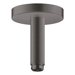Hansgrohe AXOR ShowerSolutions Deckenanschluss 100mm, DN 15, G 1/2", Brushed Black ... HANSGROHE-26432340 4059625123263 (Abb. 1)