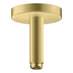 Hansgrohe AXOR ShowerSolutions Deckenanschluss 100mm, DN 15, G 1/2", Brushed Brass... HANSGROHE-26432950 4059625123256 (Abb. 1)