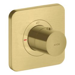Hansgrohe AXOR Citterio E Thermostat 120x120mm, UP, DN 20, Brushed Brass... HANSGROHE-36702950 4011097905433 (Abb. 1)