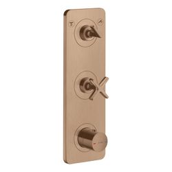 Hansgrohe AXOR Citterio E Thermostatmodul 380x120mm, UP, DN 20, für 2 Verbraucher, ... HANSGROHE-36703310 4011097905648 (Abb. 1)