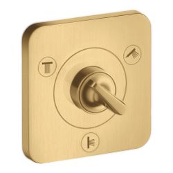 Hansgrohe AXOR Ab- und Umstellventil Citterio E Trio, Quattro 120x120mm, UP, DN 15,... HANSGROHE-36772250 4011097907567 (Abb. 1)