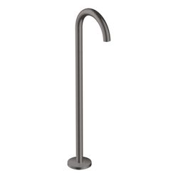 Hansgrohe AXOR Uno Wanneneinlauf, 18l/min, gebogen bodenstehend, Brushed Black Chro... HANSGROHE-38412340 4059625019412 (Abb. 1)