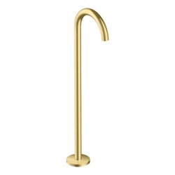 Hansgrohe AXOR Uno Wanneneinlauf, 18l/min, gebogen bodenstehend, Brushed Brass... HANSGROHE-38412950 4059625019405 (Abb. 1)