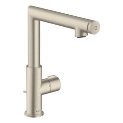 Hansgrohe AXOR Uno Waschtischmischer Select 220mm, 5l/min, Zugstangen-Ablaufgarnitu... HANSGROHE-45016820 4011097982625 (Abb. 1)