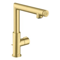 Hansgrohe AXOR Uno Waschtischmischer Select 220mm, 5l/min, Zugstangen-Ablaufgarnitu... HANSGROHE-45016950 4059625075920 (Abb. 1)