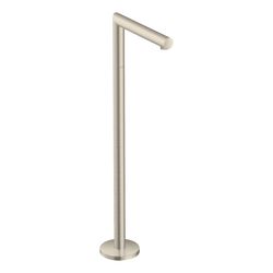 Hansgrohe AXOR Uno Wanneneinlauf, 18l/min, gerade bodenstehend, Brushed Nickel... HANSGROHE-45412820 4011097989532 (Abb. 1)
