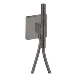 Hansgrohe AXOR Starck Portereinheit, 16,2l/min, 120x120mm, Stabhandbrause 2jet, Bra... HANSGROHE-12626340 4011097824475 (Abb. 1)
