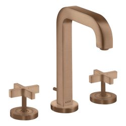 Hansgrohe AXOR Citterio 3-Loch Waschtischarmatur 170, Auslauf 140mm, Kreuzgriffen, ... HANSGROHE-39133310 4011097915814 (Abb. 1)