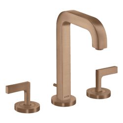 Hansgrohe AXOR Citterio 3-Loch Waschtischarmatur 170, Auslauf 140mm, Hebelgriff, Ro... HANSGROHE-39135310 4011097916101 (Abb. 1)