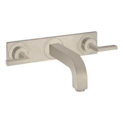 Hansgrohe AXOR Citterio 3-Loch Waschtischarmatur UP für Wandm, Auslauf 226mm, Hebel... HANSGROHE-39148820 4011097916835 (Abb. 1)