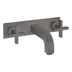 Hansgrohe AXOR Citterio 3-Loch Waschtischarmatur UP für Wandm, Auslauf 226mm, Kreuz... HANSGROHE-39144340 4011097916491 (Abb. 1)