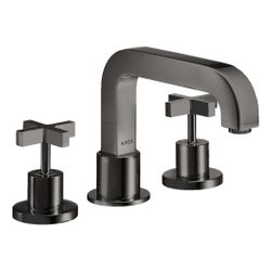 Hansgrohe AXOR Wannenrandarmatur Citterio 2-Loch, Kreuzgriffen, Polished Black Chro... HANSGROHE-39436330 4011097918228 (Abb. 1)