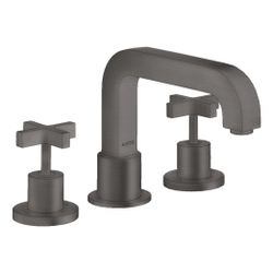 Hansgrohe AXOR Wannenrandarmatur Citterio 2-Loch, Kreuzgriffen, Brushed Black Chrom... HANSGROHE-39436340 4011097918143 (Abb. 1)