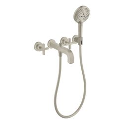 Hansgrohe AXOR Wannenarmatur Citterio 3-Loch Unterputz Wandmontage, Handbrause, Kre... HANSGROHE-39447820 4011097918938 (Abb. 1)