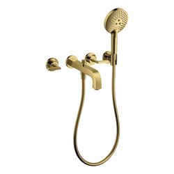 Hansgrohe AXOR Wannenarmatur Citterio 3-Loch Unterputz Wandmontage, Handbrause, Heb... HANSGROHE-39448990 4011097919157 (Abb. 1)