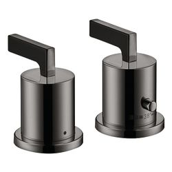 Hansgrohe AXOR Wannenrandarmatur Citterio 2-Loch, Thermostat, Hebelgriff, Polished ... HANSGROHE-39482330 4011097920177 (Abb. 1)