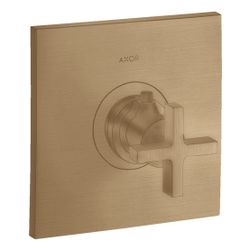 Hansgrohe AXOR Citterio Thermostat HighFlow Unterputz, 59l/min, Kreuzgriff, Brushed... HANSGROHE-39716140 4011097921440 (Abb. 1)