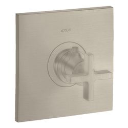 Hansgrohe AXOR Citterio Thermostat HighFlow Unterputz, 59l/min, Kreuzgriff, Brushed... HANSGROHE-39716820 4011097921471 (Abb. 1)